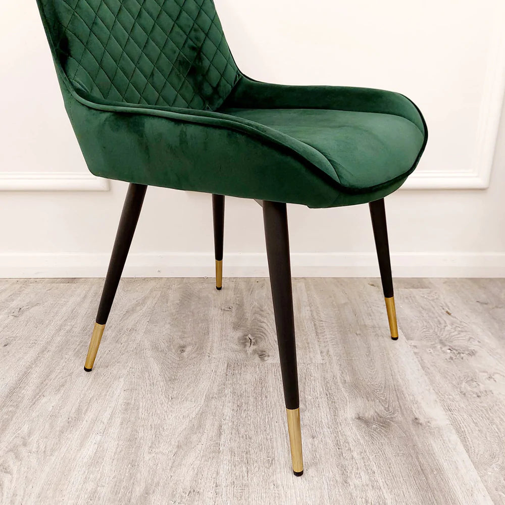 Luna Velvet Dining Chair - Belmont Interiors