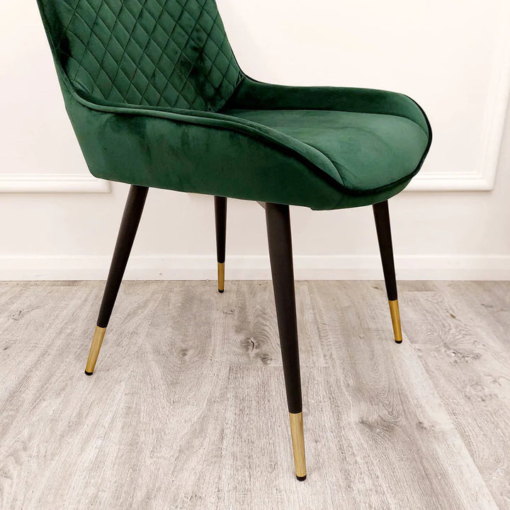 Luna Velvet Dining Chair - Belmont Interiors