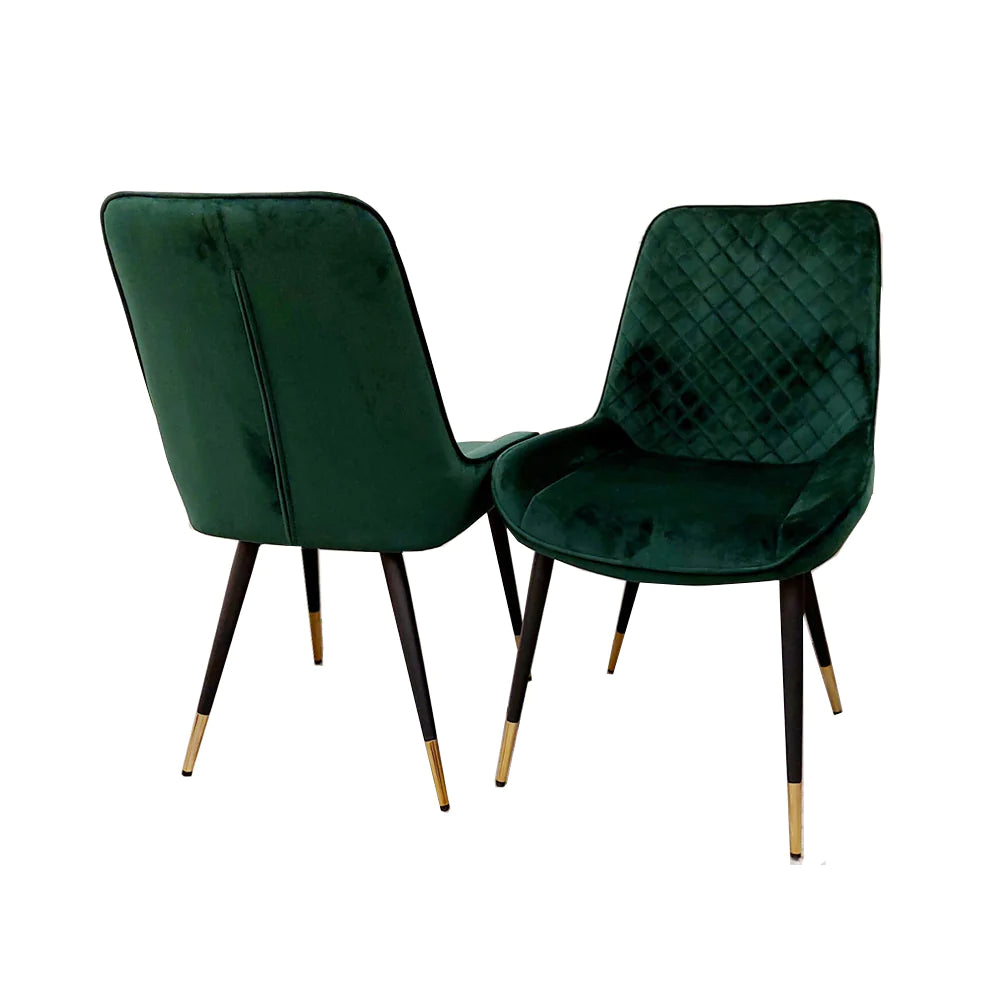 Luna Velvet Dining Chair - Belmont Interiors