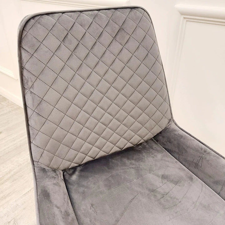 Luna Velvet Dining Chair - Belmont Interiors