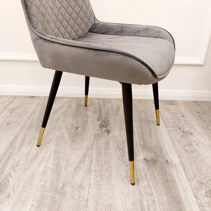 Luna Velvet Dining Chair - Belmont Interiors