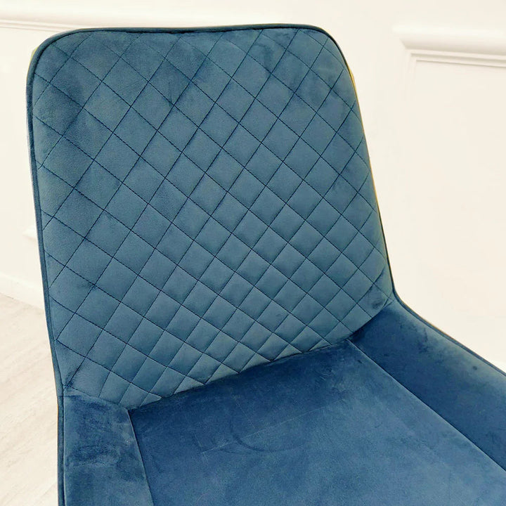 Luna Velvet Dining Chair - Belmont Interiors