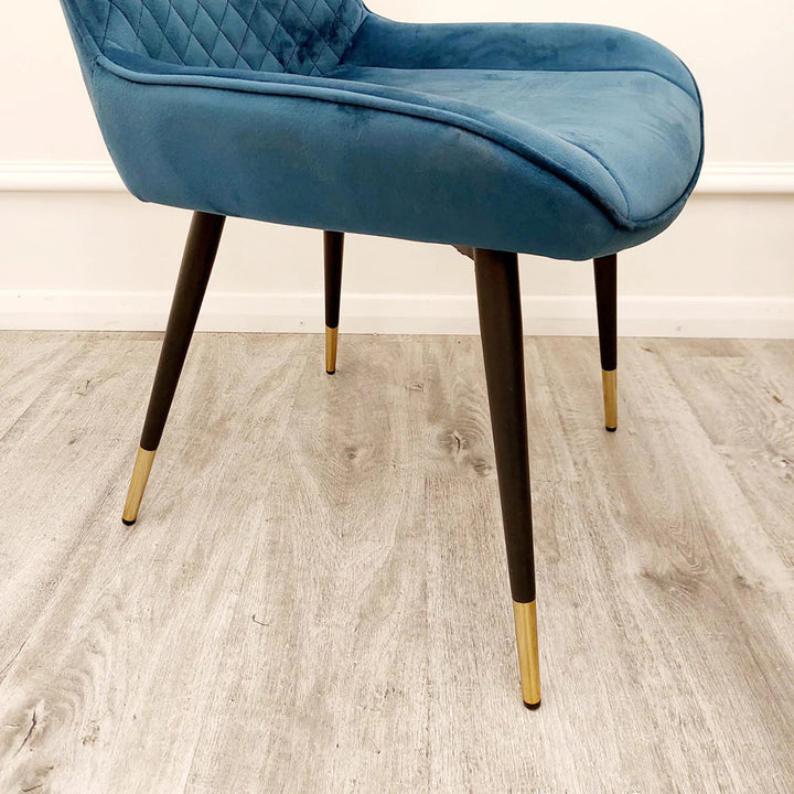 Luna Velvet Dining Chair - Belmont Interiors