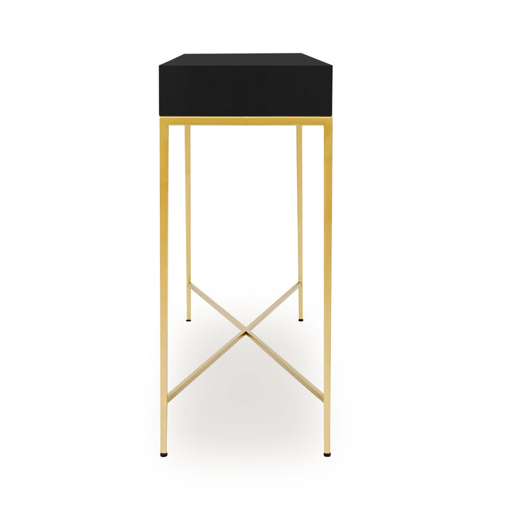 DI Designs Berkeley Console - Black - Belmont Interiors