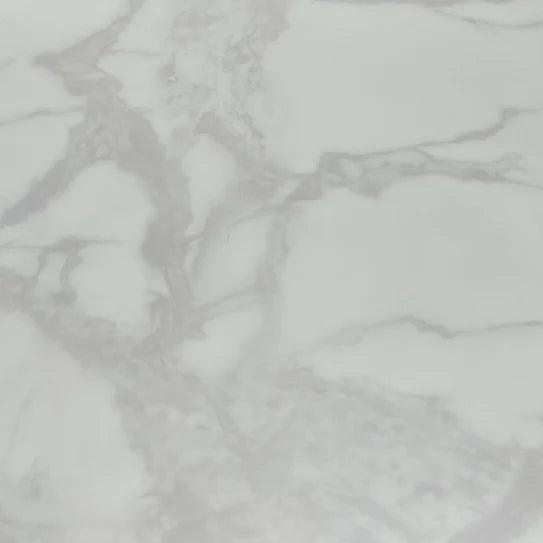 Louis Gold & White Marble Dining Table With Sandy Button Gold Dining Chairs-Dining Table & Chairs Set-Cuthwells-Belmont Interiors