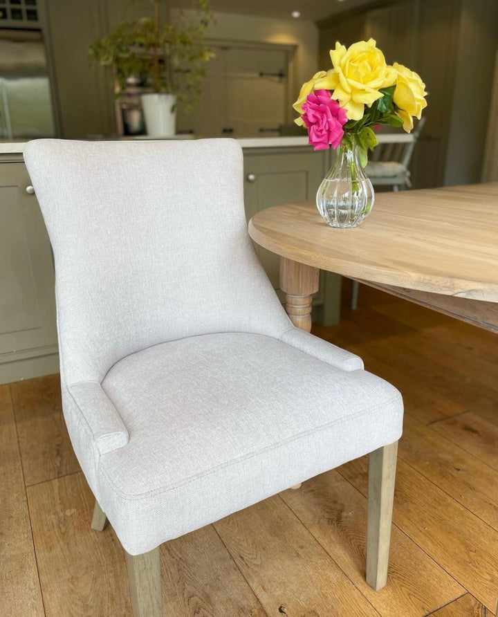 DI Designs Blockley Clay Chenille Dining Chair - Belmont Interiors