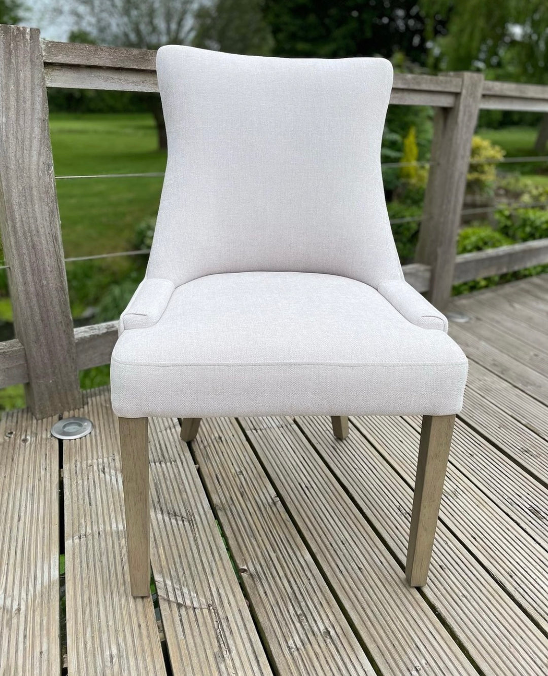 DI Designs Blockley Clay Chenille Dining Chair - Belmont Interiors
