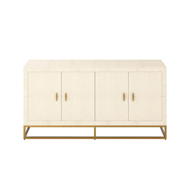DI Designs Hampton Sideboard - Ivory Shagreen - Belmont Interiors