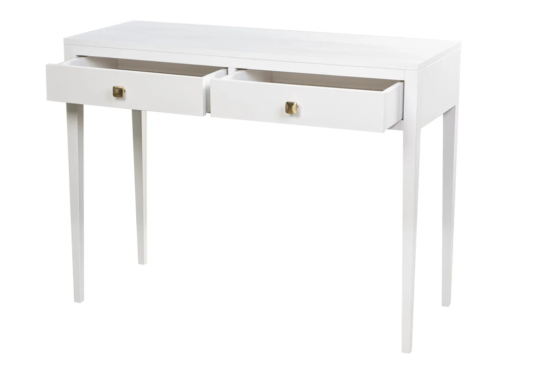 DI Designs Radford Console Table in White - Belmont Interiors